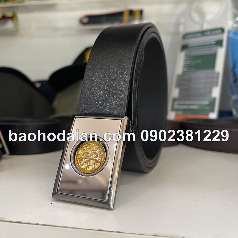 Dây lưng bảo vệ simili mặt trong chữ nổi