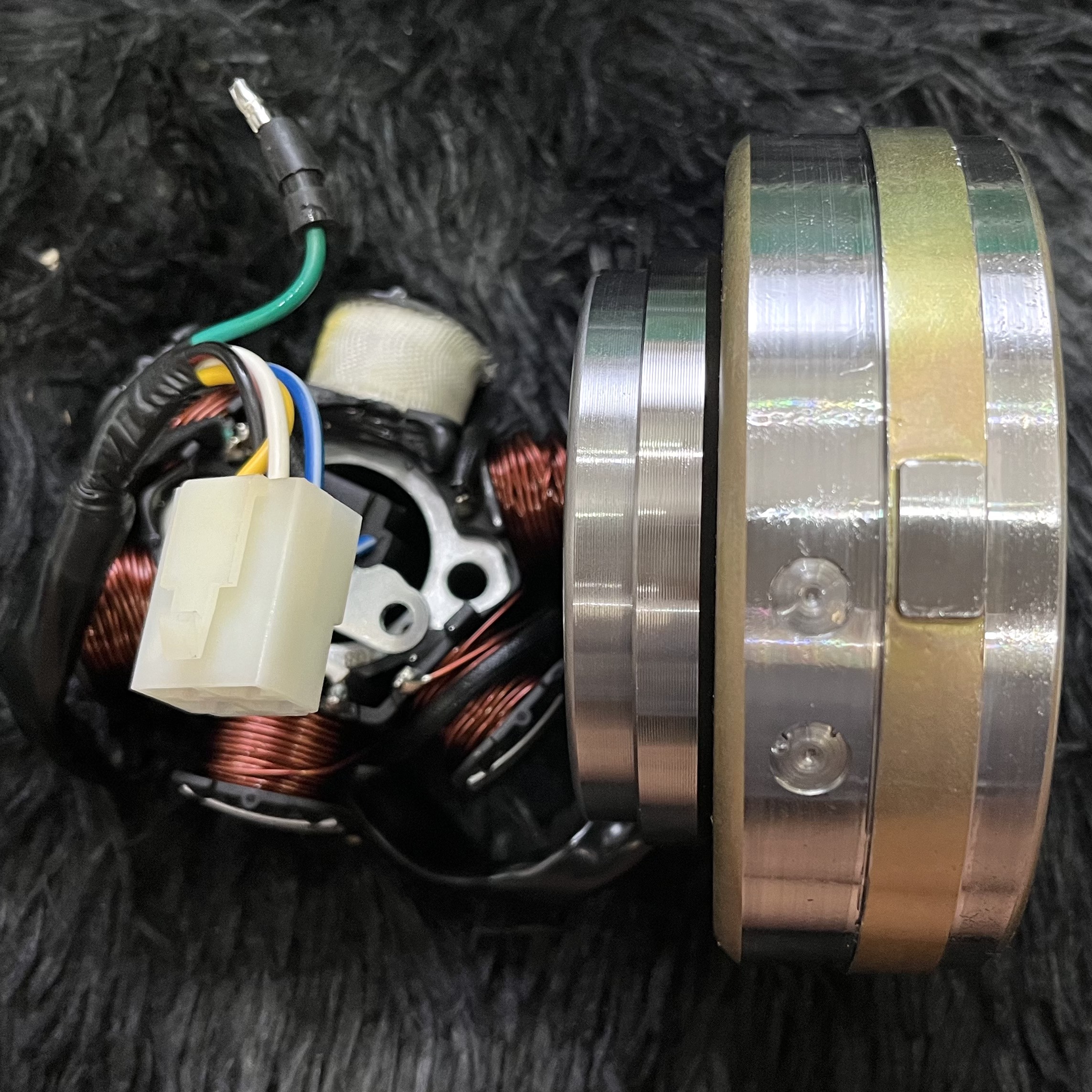 Combo lửa vô lăng max vớt cân bằng + thớt đề + cuộn lửa 6 cục dùng cho WAVE / DREAM / Ex 50 / SI 50 / SYM