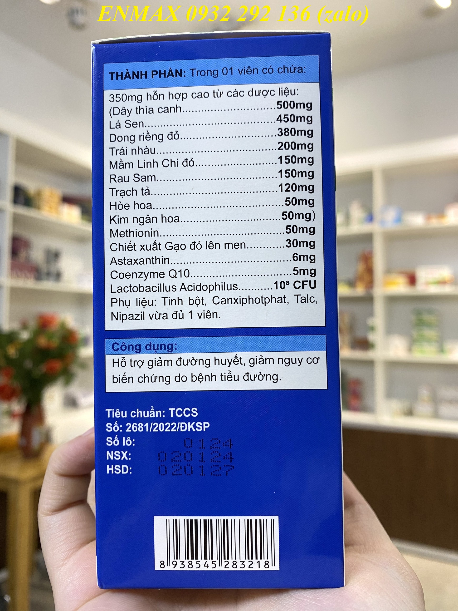 Diavic Plus Dây thìa canh dong riềng đỏ