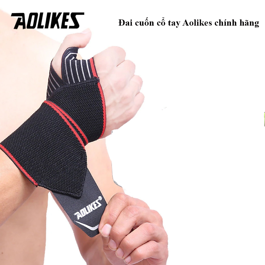 Đai cuốn cố định cố tay co giãn Aolikes 1540