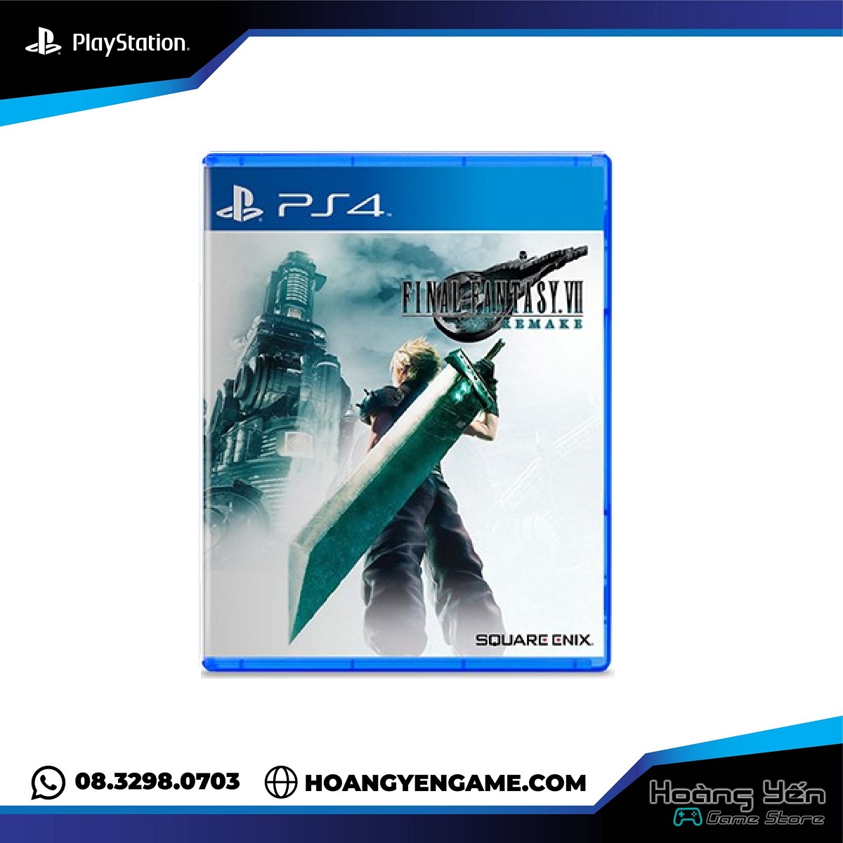 [HCM]Đĩa game Final Fantasy Vii Remake PS4