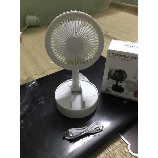 Quạt tích điện mini gió cực mạnh, sử dụng lên đến 6 tiếng
