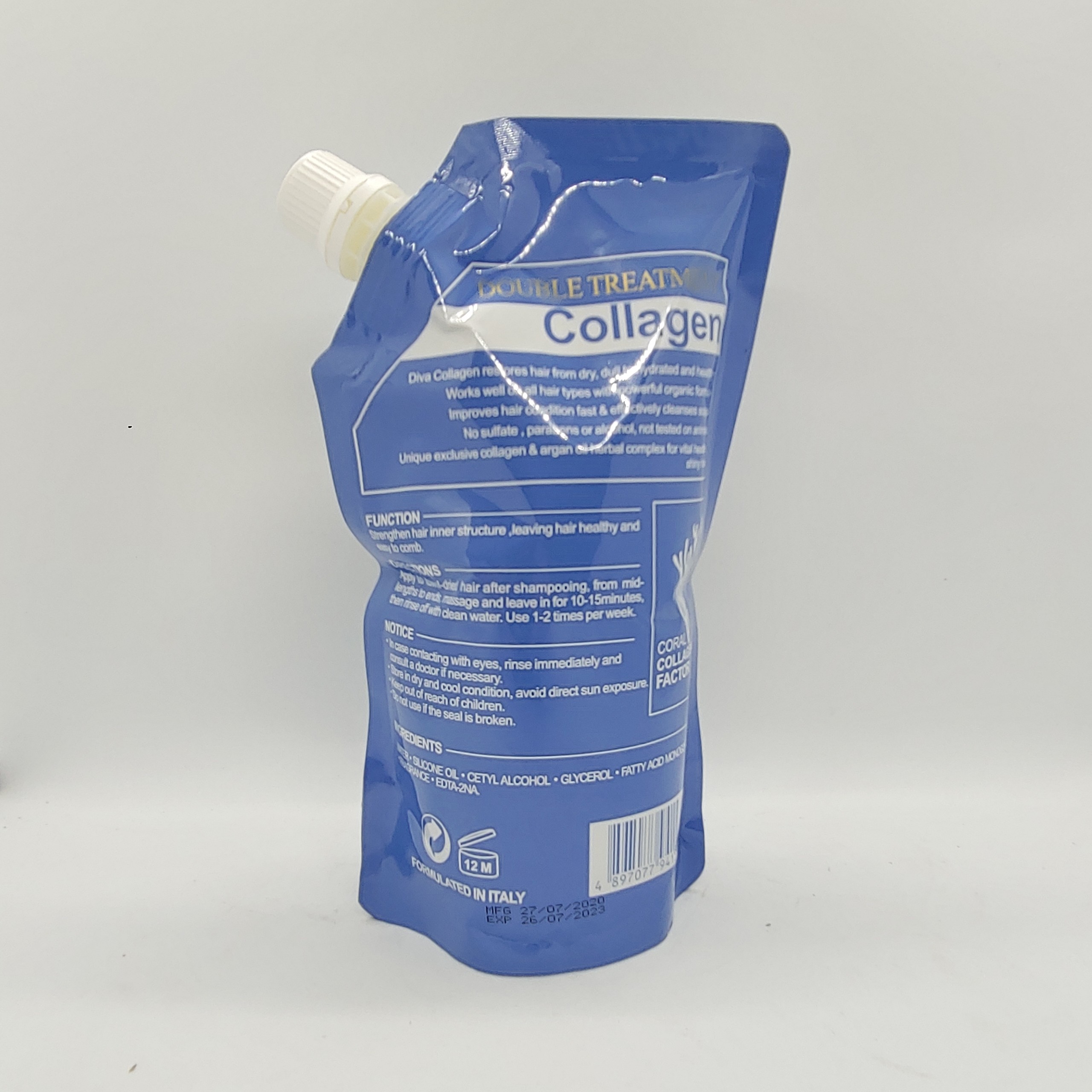DẦU HẤP PHỤC HỒI COLLAGEN DIVA 500ml