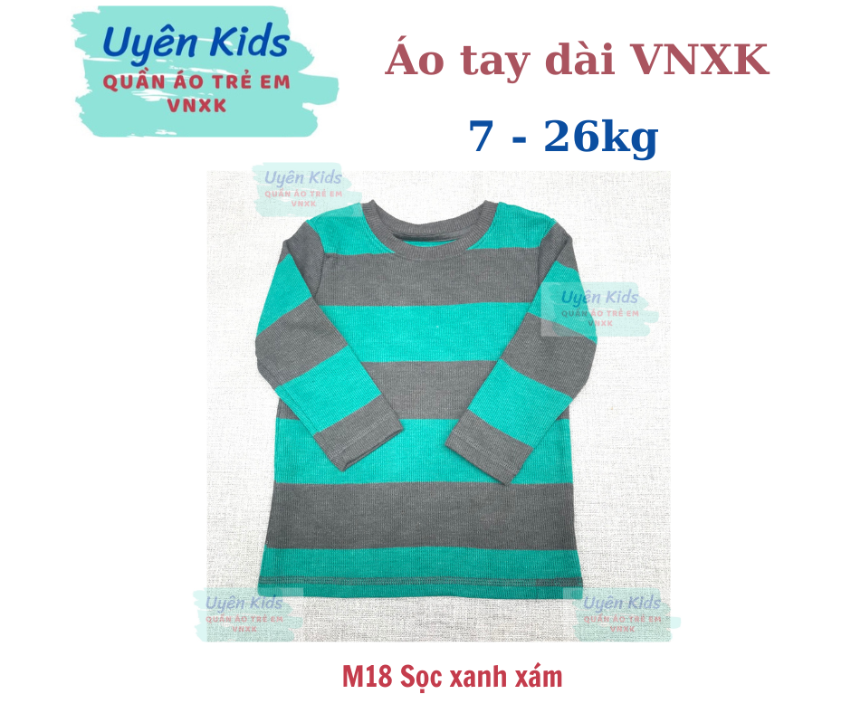 Áo tay dài Jumping VNXK bé trai bé gái