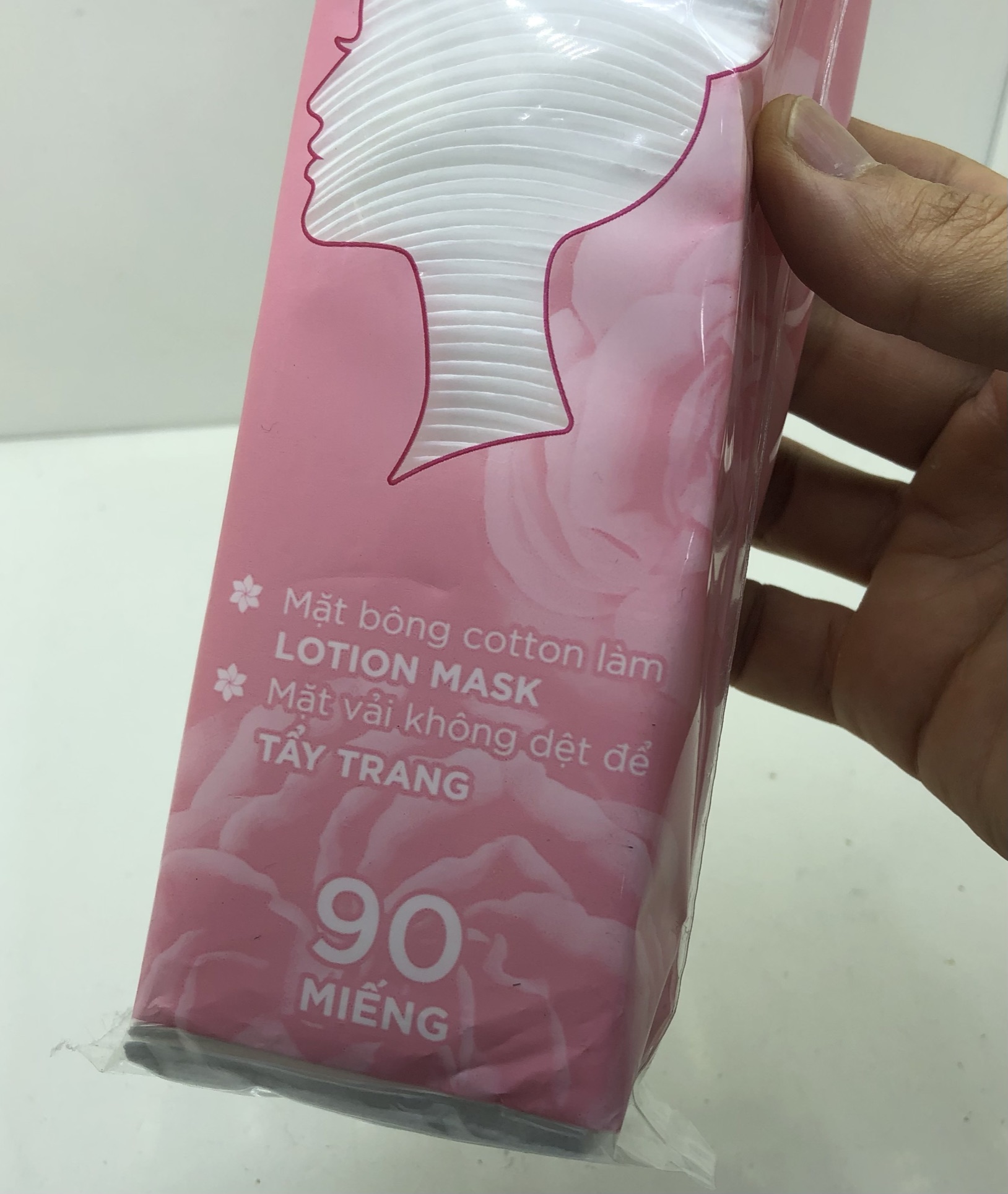 [HCM]BÔNG TẨY TRANG 120 MIẾNG