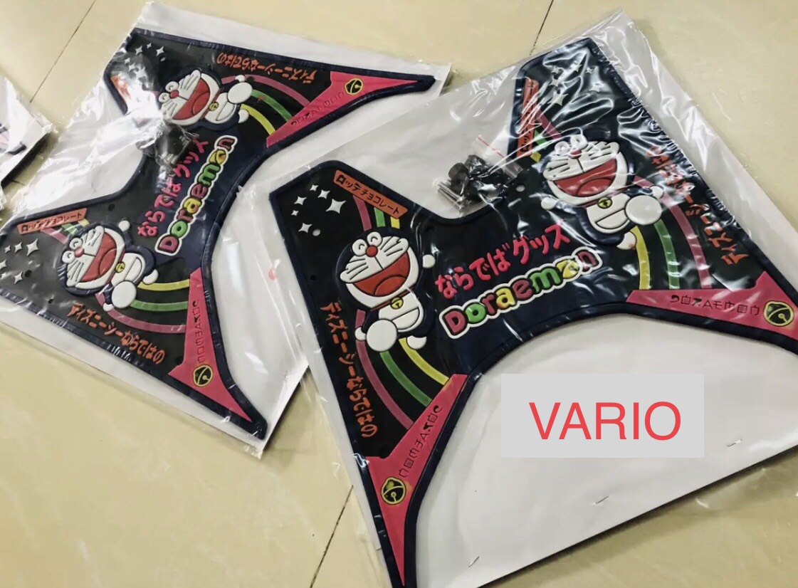 [HCM]THẢM LÓT CHÂN DOREMON CHO XE VARIO 125-150