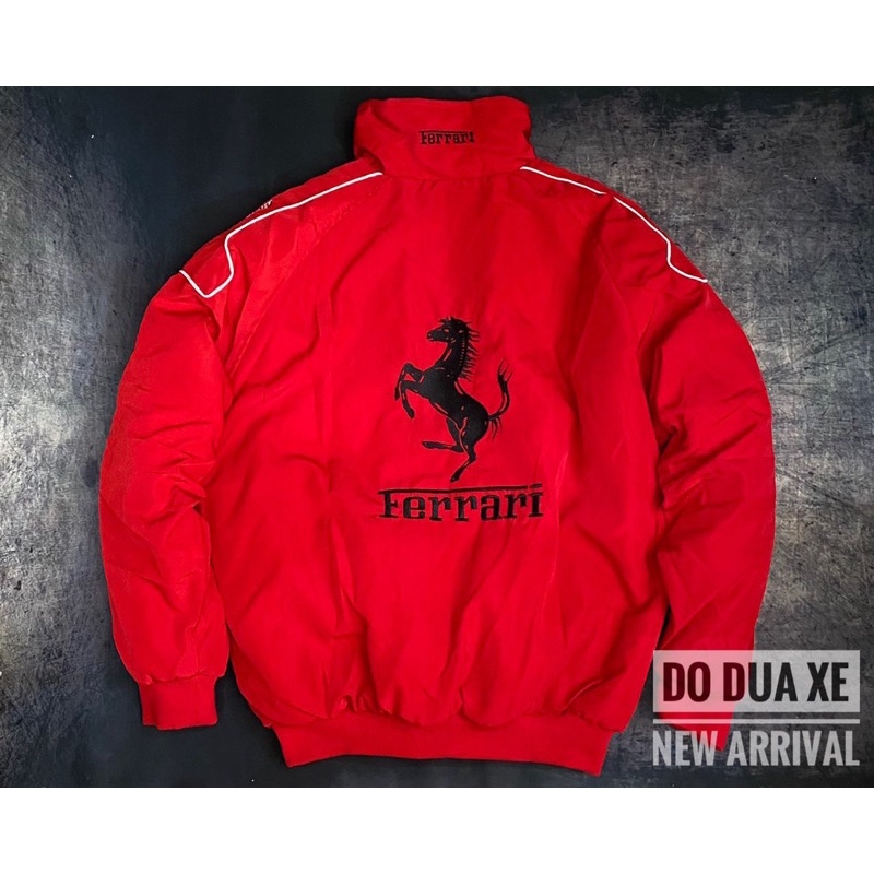 Áo khoác áo gió đua xe Ferrari