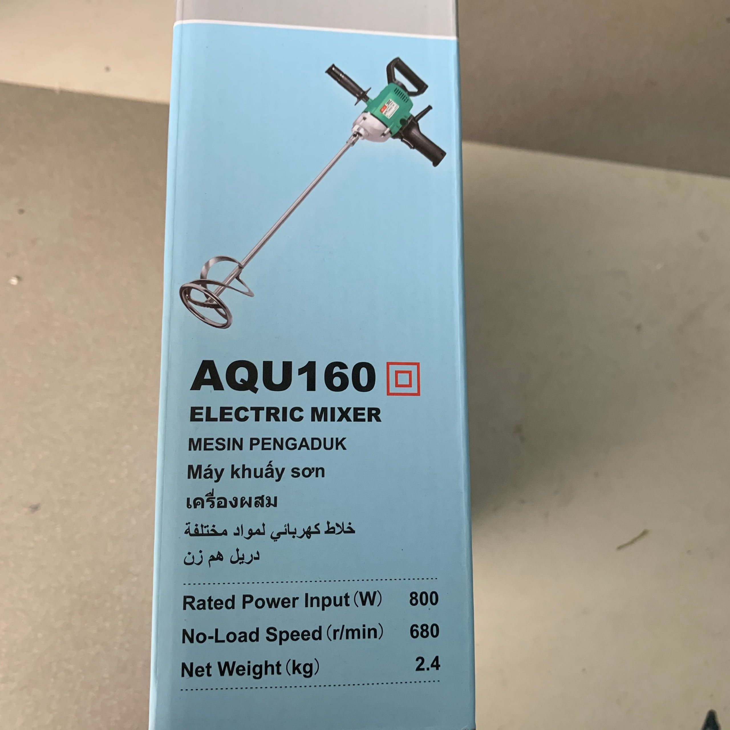 800W Máy trộn sơn DCA AQU160 (Q1U-FF-160) - máy đánh sơn