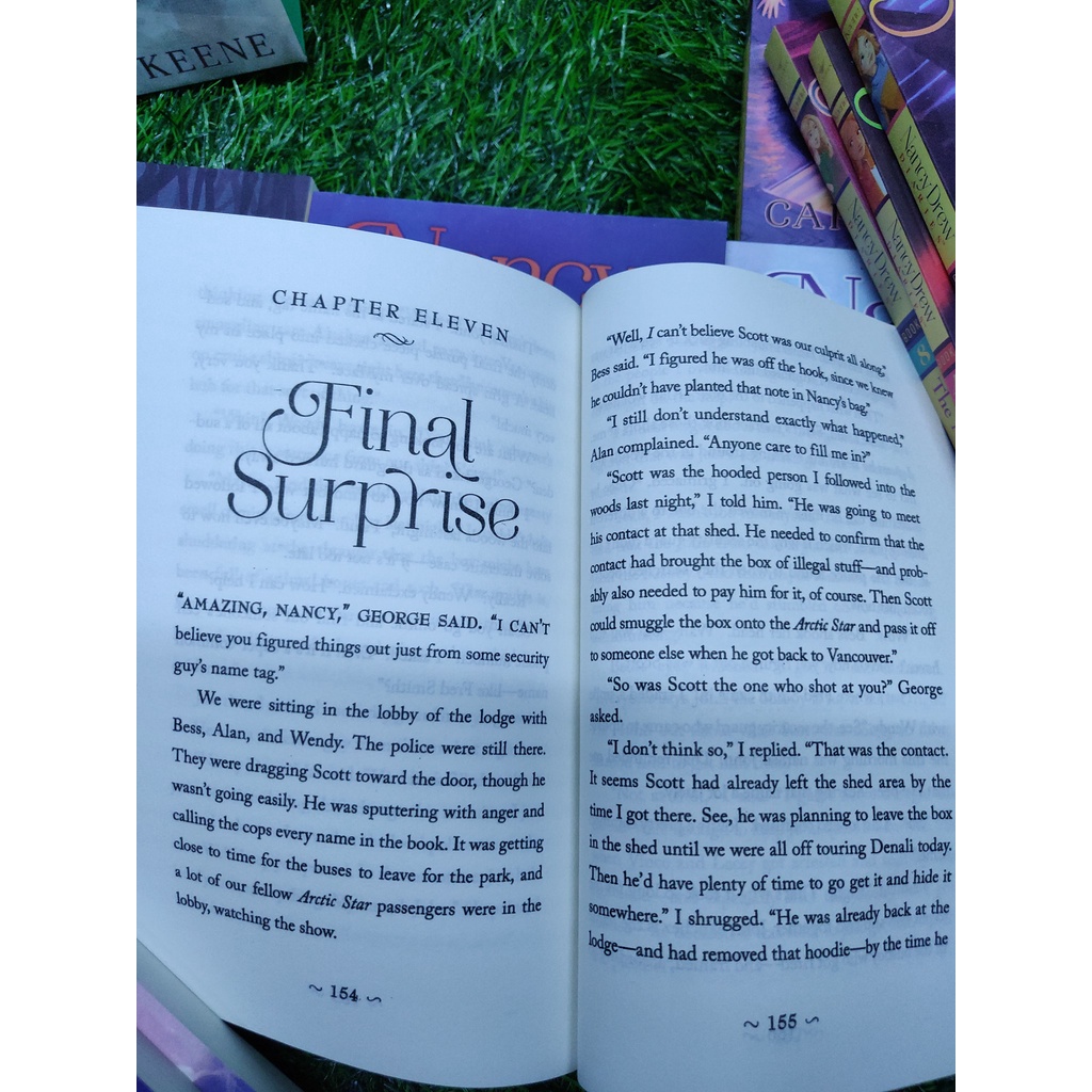 Bản in đen trắng 10c - No box - Nancy Drew Diaries Supersleuth Collection