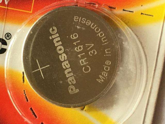 Pin CR1616 Panasonic 3V Lithium Vỉ 5 Viên
