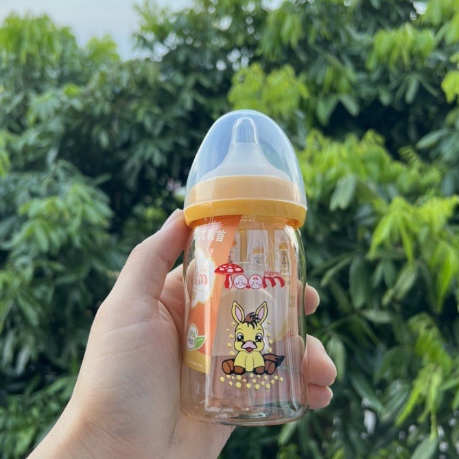 (Tặng thêm 1 núm ti thay thế) Bình sữa Toom PPSU cổ rộng 160ml nhập khẩu Nhật