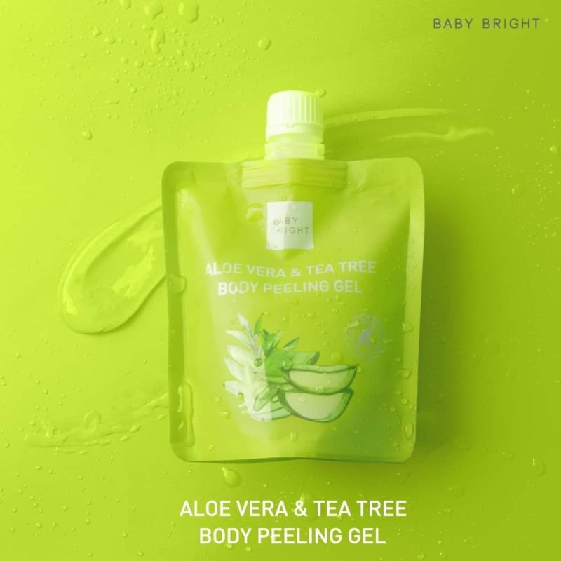 01 Túi Tẩy Tế Bào Baby Bright Dạng Gel - XANH LÁ 200ML Thái Lan giá rẻ