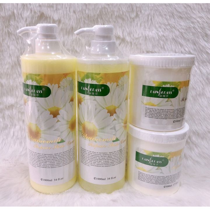 Bộ chăm sóc da hoa cúc 4 món chuyên dùng cho spa