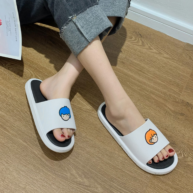 Dép nữ quai ngang chibi Popular