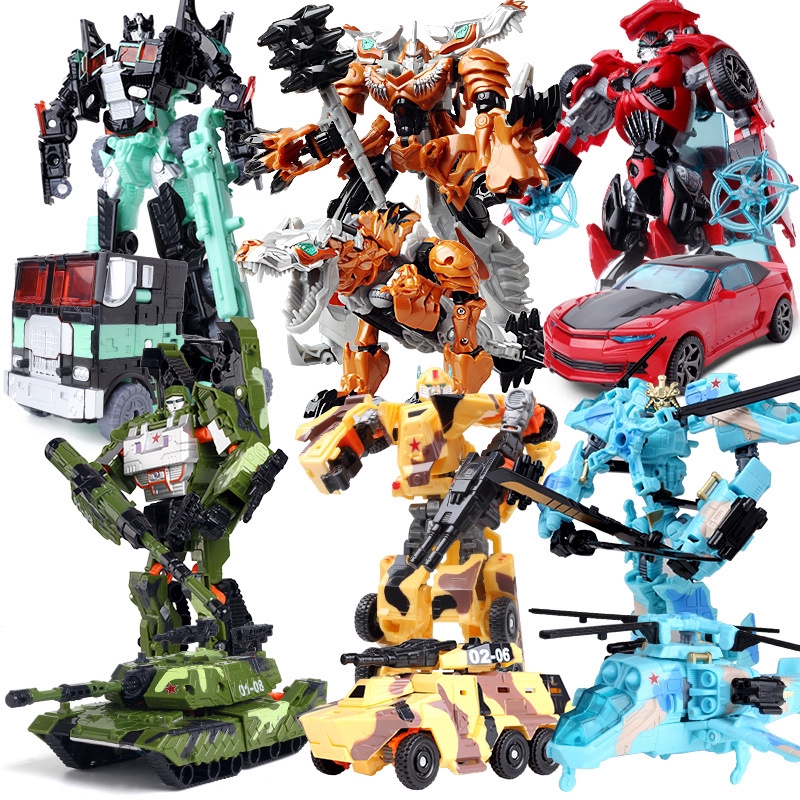 (40CM-SIZE ĐẠI) Đồ chơi robot Transformers biến hình B 's Optimus Prime Bumblebee grimlock Slam Dunk