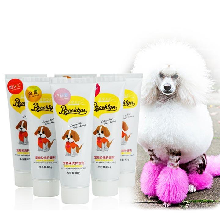 [HOÀN TIỀN 10%]Nhuộm lông cho chó mèo Brooklyn 80g - CutePets
