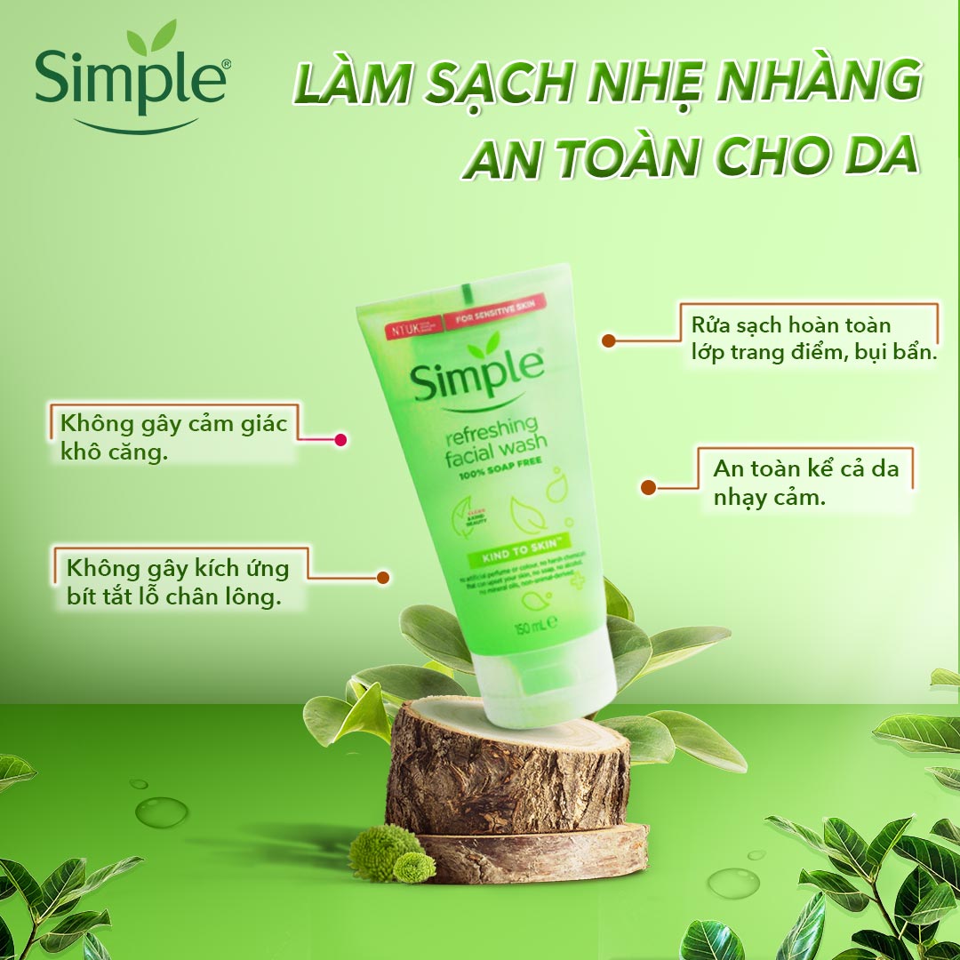 SỮA RỬA MẶT SIMPLE