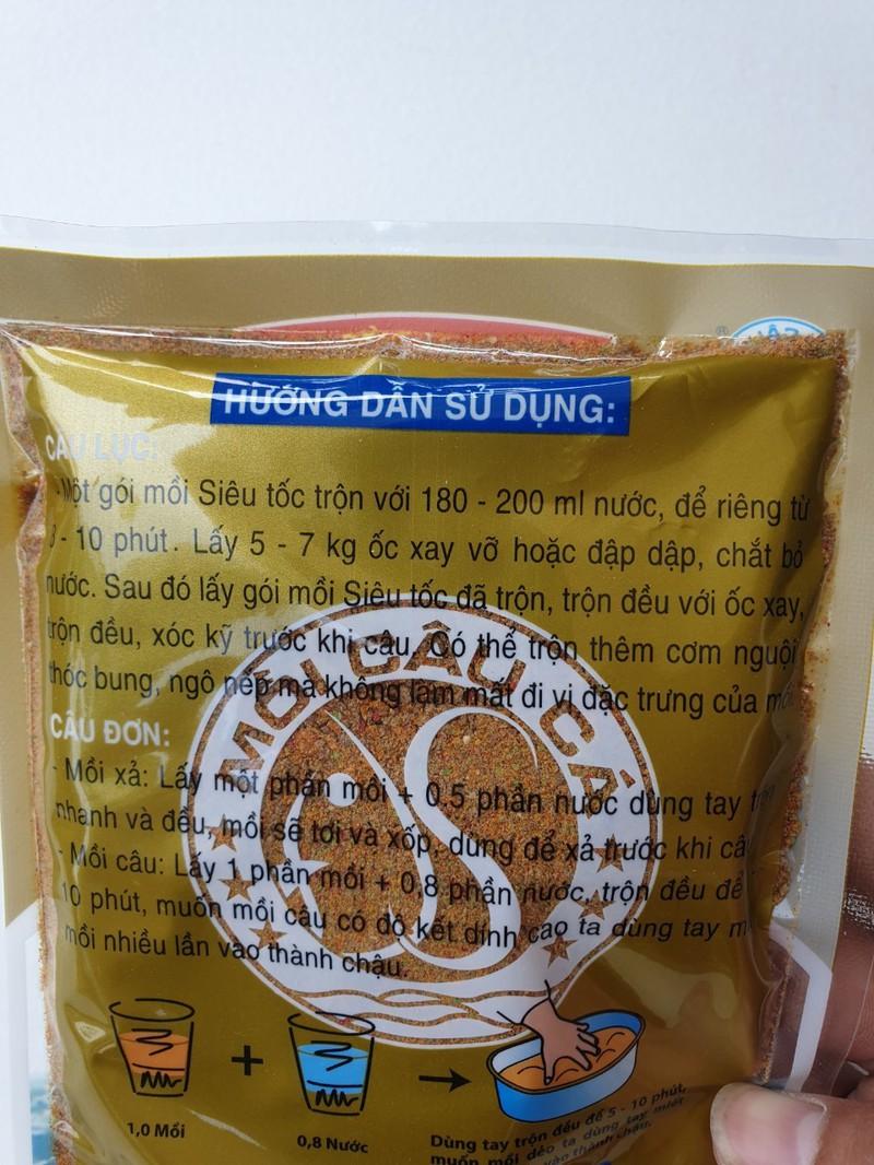 Mồi câu cá Chép Siêu Tốc, Siêu Nhậy