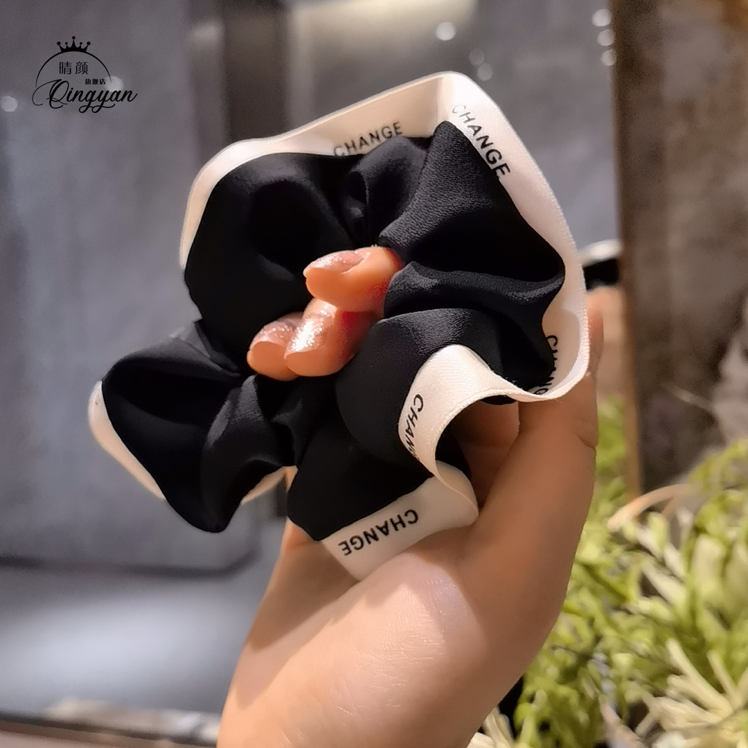 Dây Cột Tóc Scrunchies Cao Cấp Phong Cách Hàn Quốc Sang Chảnh