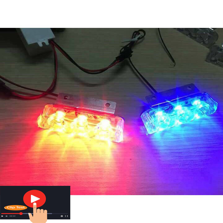 ĐÈN LED CHỚP XANH ĐỎ TRANG TRÍ XE MÁY