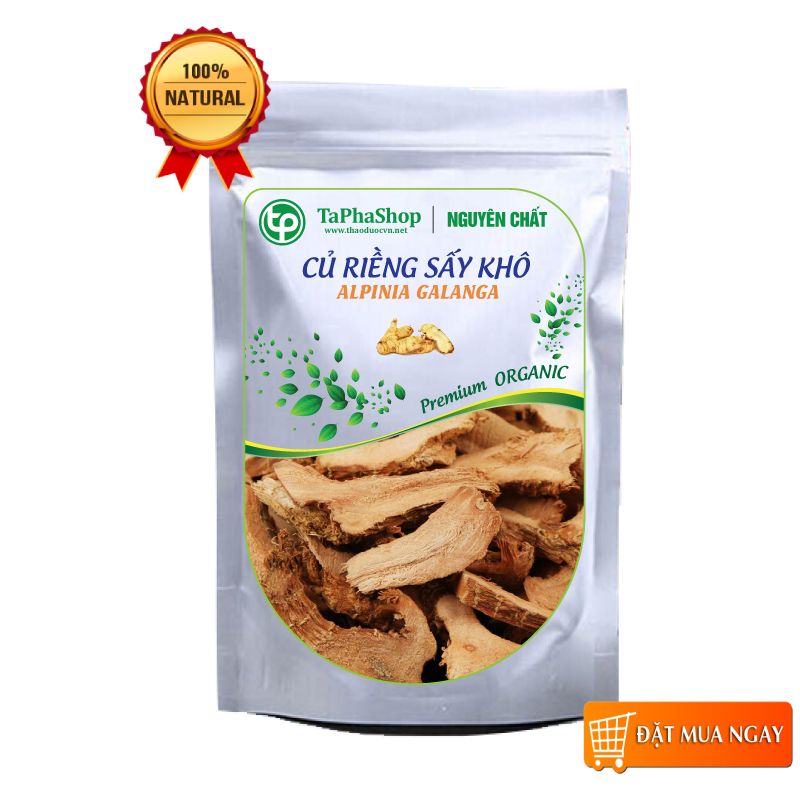 Củ riềng khô 100g - tấn phát