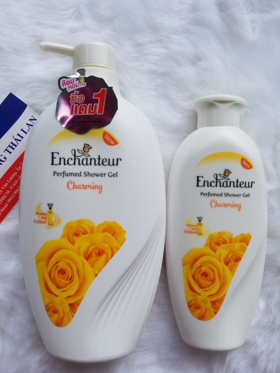 Sữa tắm Enchanteur Thái Lan 550ml