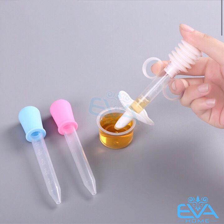 [HCM]Bộ 2 Dụng Cụ Uống Thuốc Kèm Ly Cho Bé