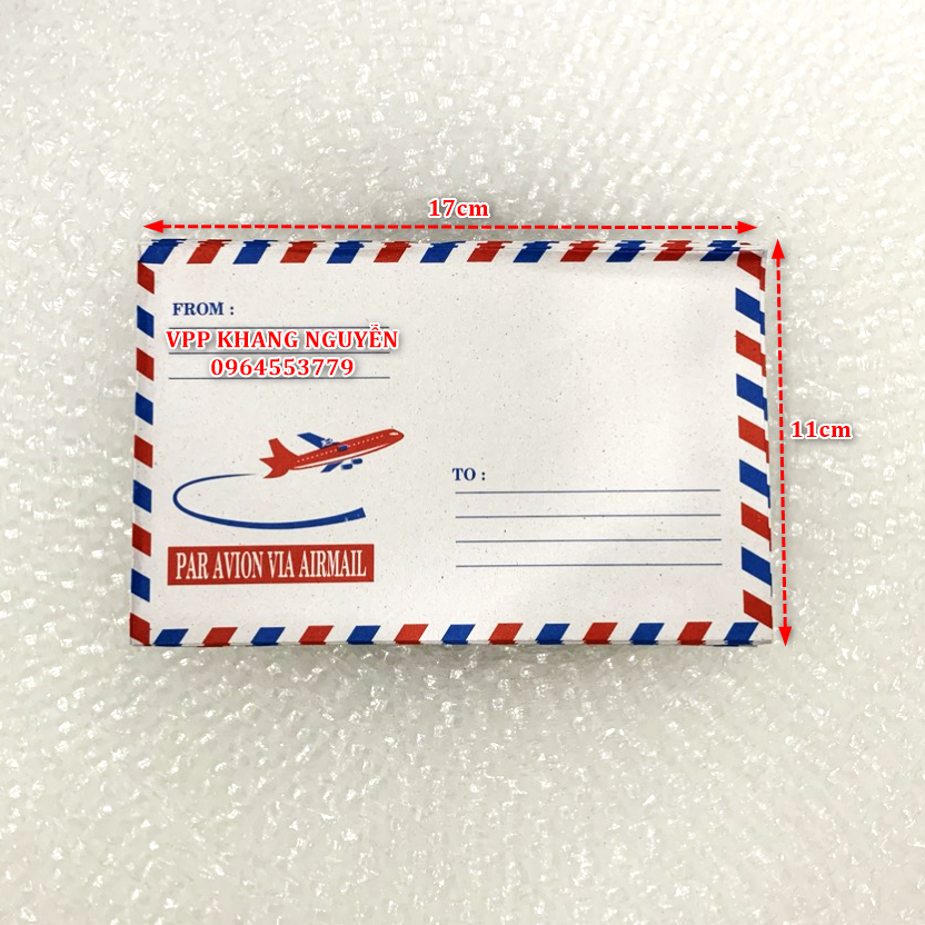 Bao Thư Sọc Thường Mỏng Không Keo (xấp 250 cái)