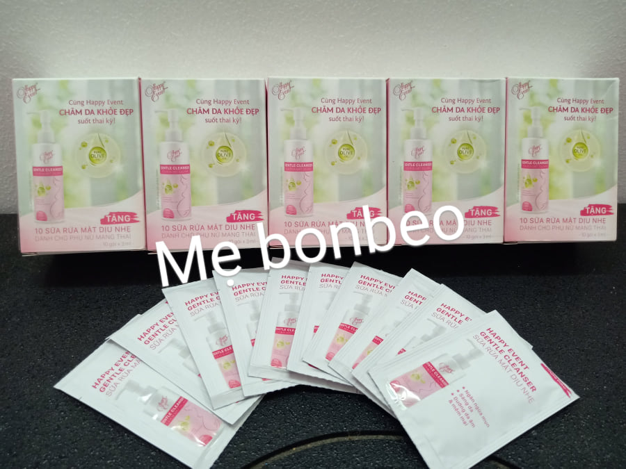 Sữa Rửa Mặt Happy Event (hộp 10góix 3ml)