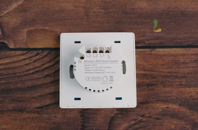 Công tắc cơ thông minh Tuya 2 nút Wifi
