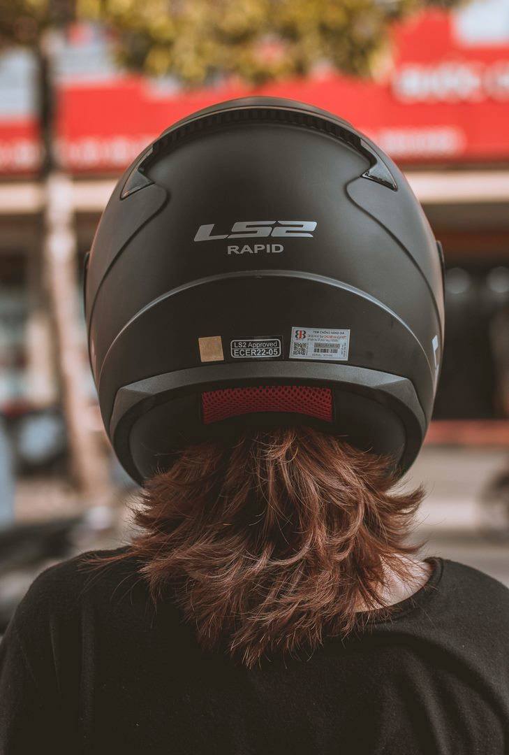 [CHÍNH HÃNG] MŨ BẢO HIỂM FULLFACE LS2 FF353 RAPID ĐEN NHÁM ( Tặng kèm khăn trùm ninja )