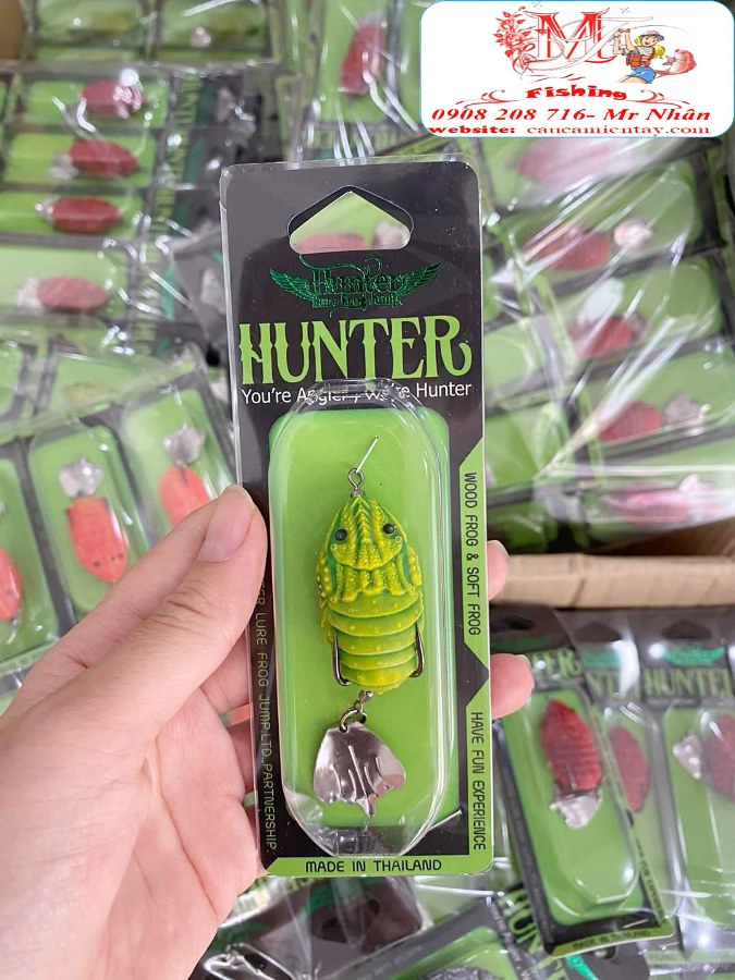 Nháy Hơi Câu Cá Lóc HunTer V4 Thái Lan 2020