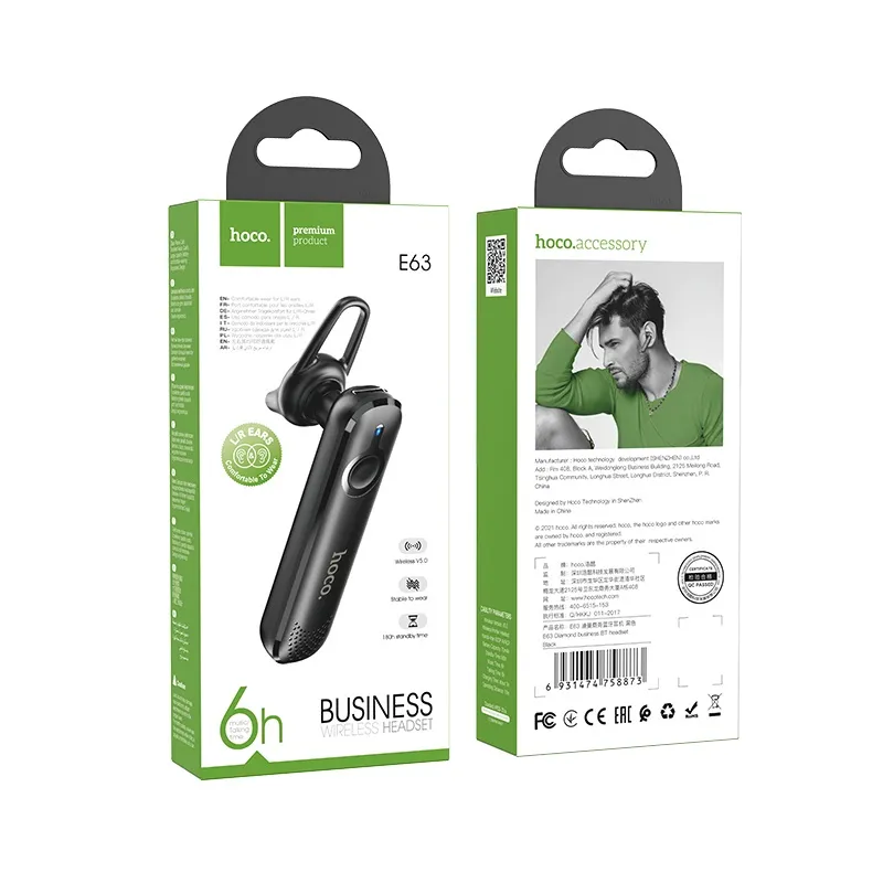 Tai nghe bluetooth nhét tai 1 bên Hoco E63
