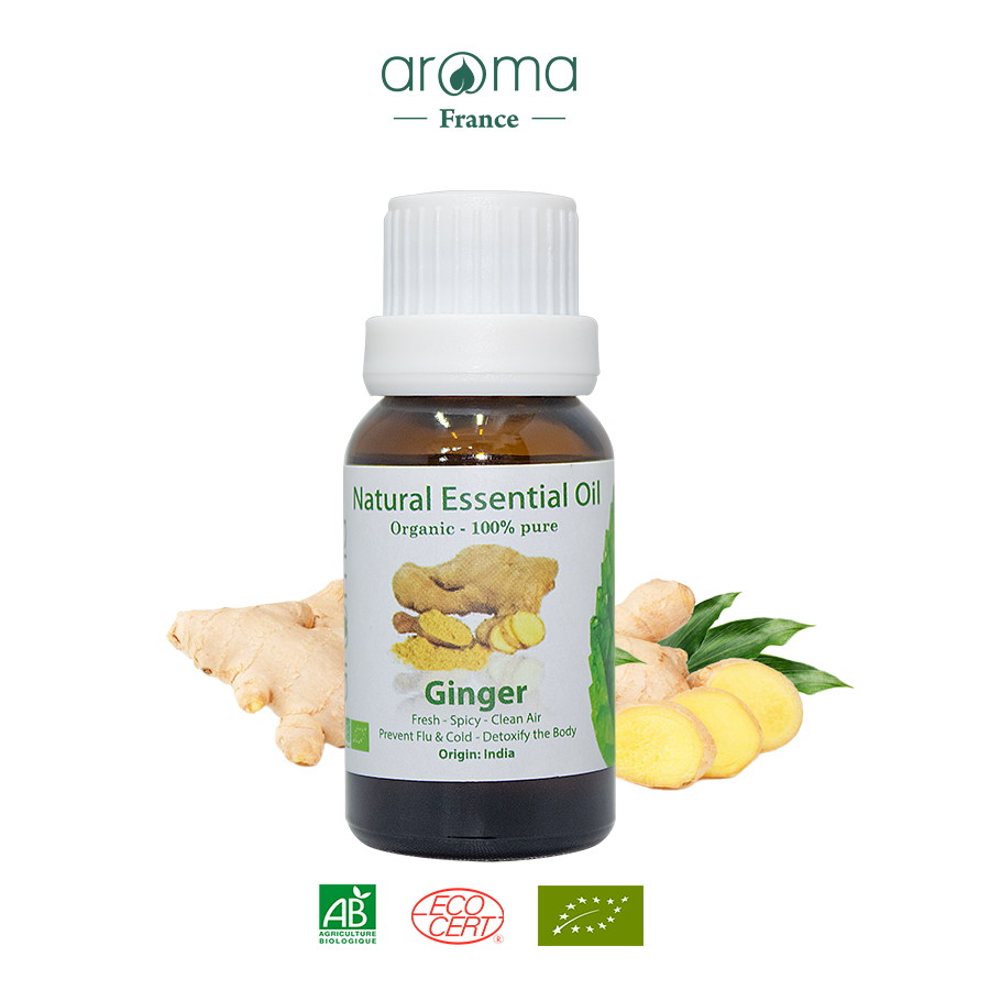 Tinh Dầu Aroma Gừng Ginger - 10ml/15ml/30ml/50ml