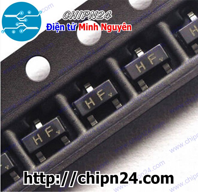 [25 con] (KX) Transistor Dán C1815 (HF) SOT-23 NPN 150mA 50V (SMD Dán) (2SC1815 1815)