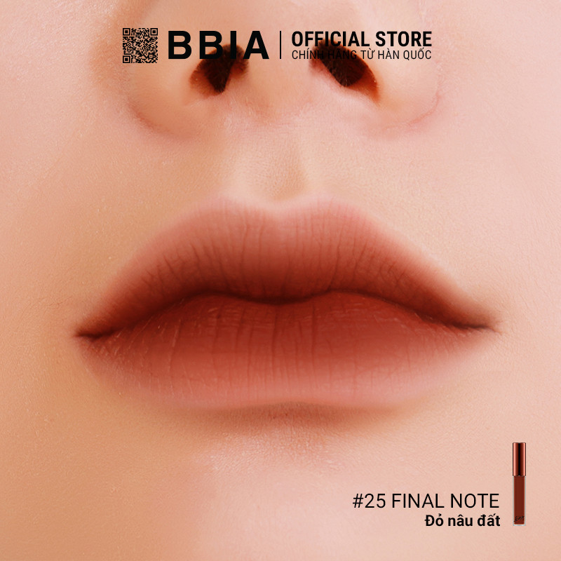 Son Bbia 25 màu đỏ nâu đất ( MÃ 935)