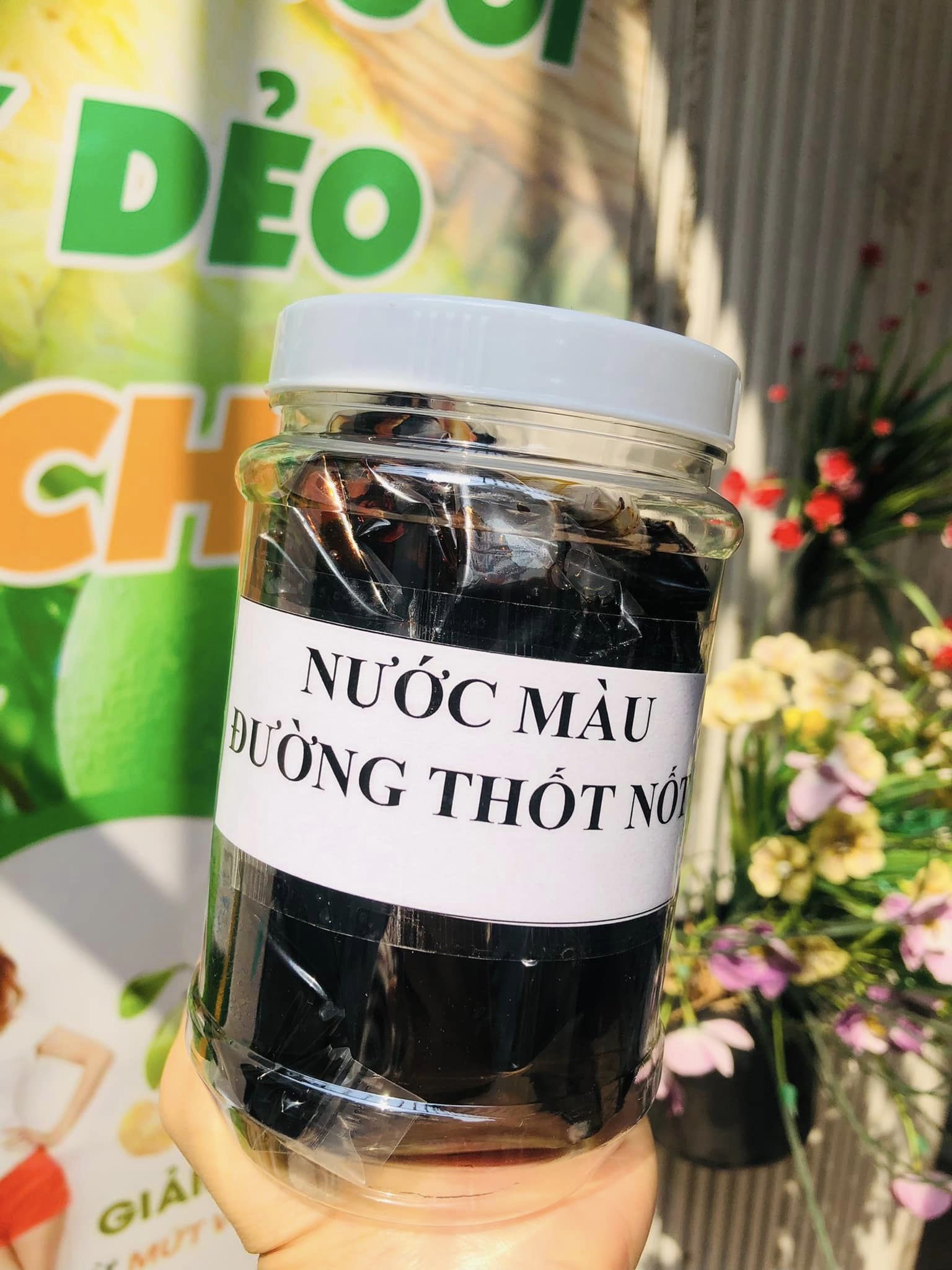 Nước màu đường thốt nốt hủ 500gr