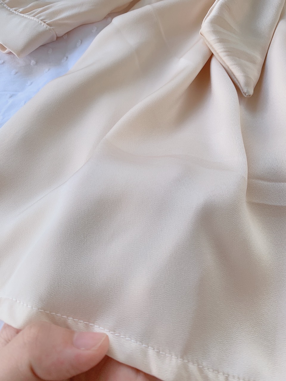 Váy Lụa Ngọc Trai Cao Cấp Sang Chảnh