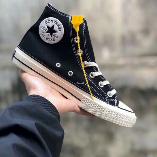 Giày Sneaker Conv.erse 1970s Nam nữ cao cổ đen ( Tặng túi conve.rse + bill + tất)
