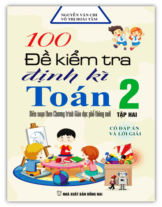 Sách - 100 đề kiểm tra định kì toán lớp 2 -