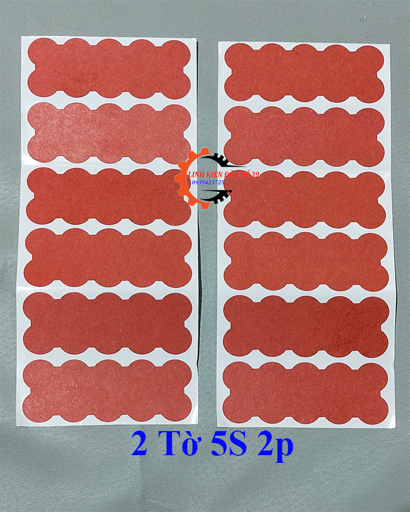 Giấy dán đầu dương pin 18650