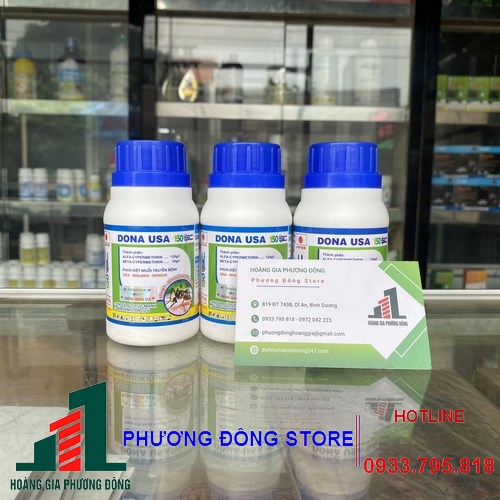 Thuốc diệt muỗi dona usa 150sc - chai 100ml