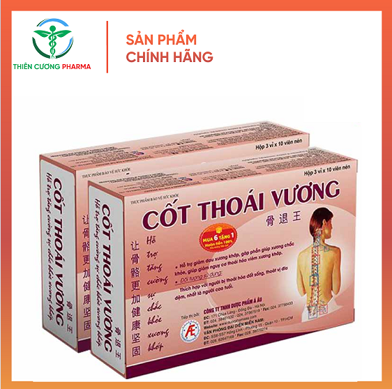 CỐT THOÁI VƯƠNG - Giúp Cột Sống Khoẻ mạnh Hơn
