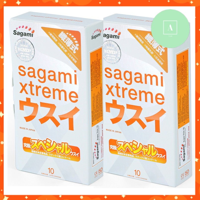 [1 cái] Bao cao su Sagami Xtreme Superthin Siêu mỏng