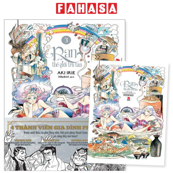 Fahasa - ran và thế giới tro tàn - tập 3 - tặng kèm obi + postcard