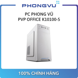 PC Phong Vũ PVP Office K10100-5 i3 10100F 8GB 256GB SSD GT 1030 2GB Mouse thumbnail