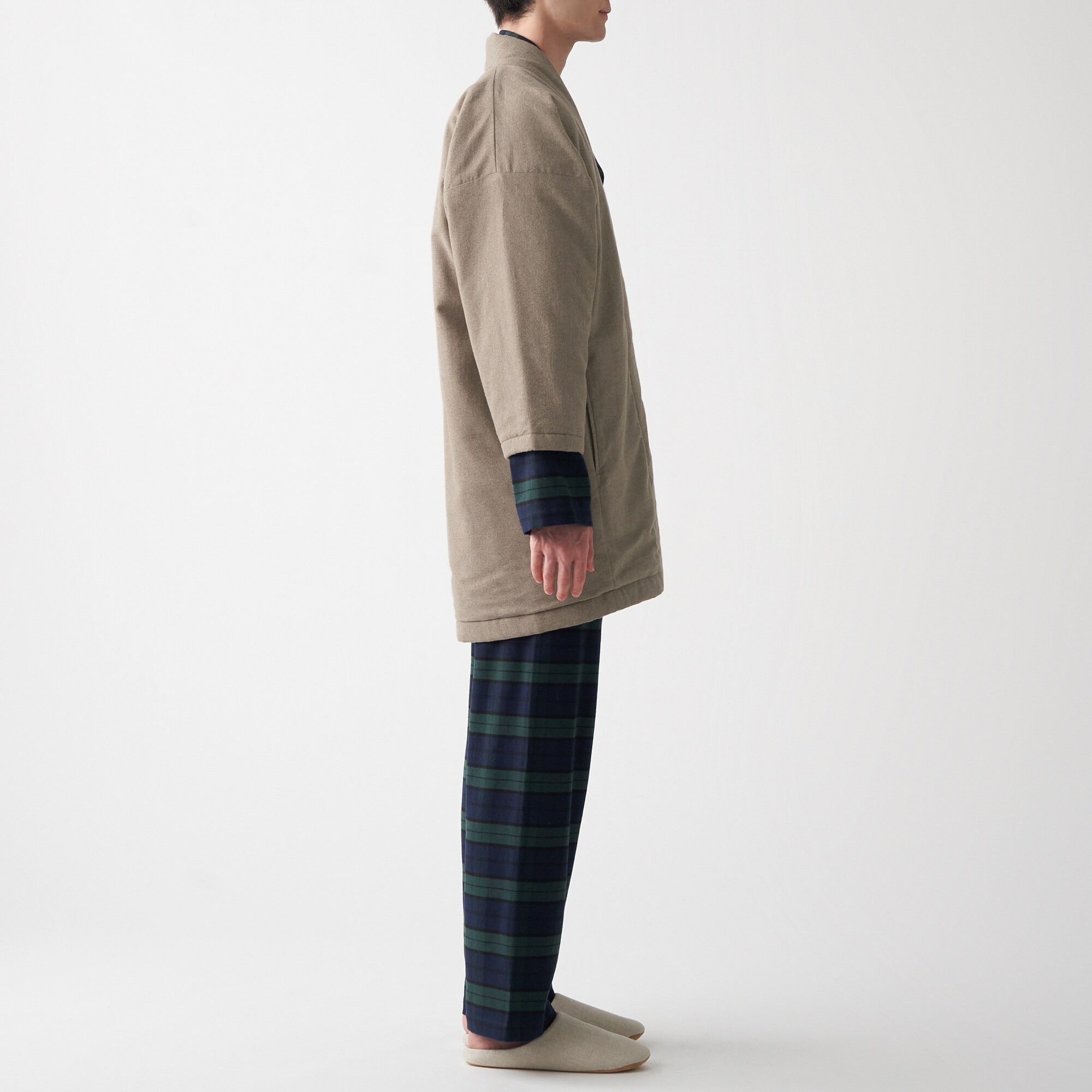 ÁO KHOÁC HANTEN VẢI FLANNEL