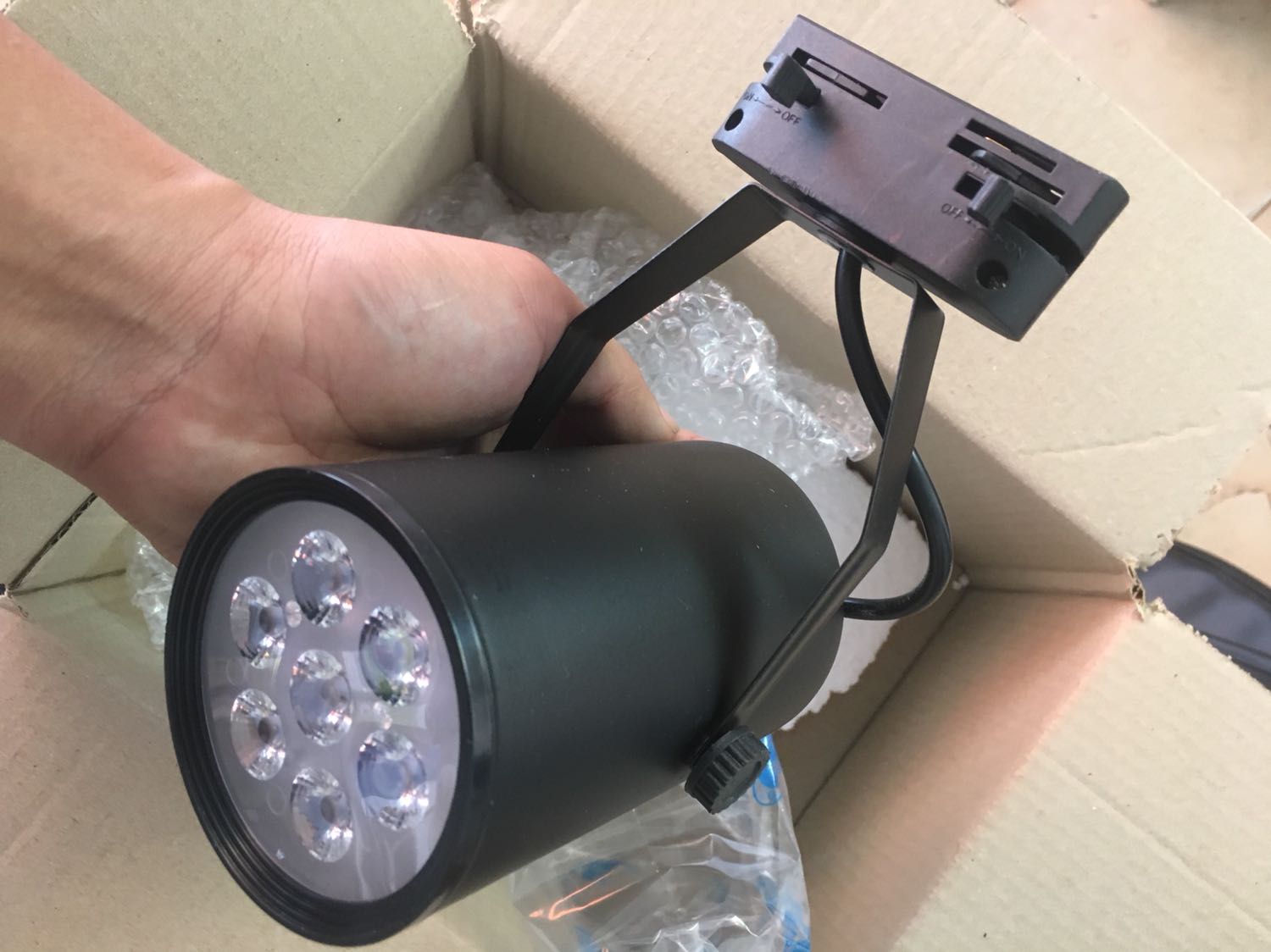 Đèn ray rọi mắt ếch led smd 7w siêu sáng mđ - anan decor