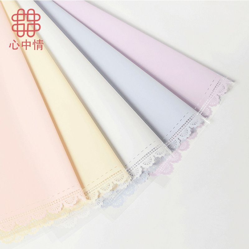 🌼Giấy Bó Hoa🌼 Giấy bóng kiếng viền ren