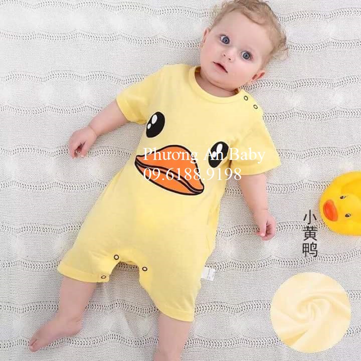 Body cotton hè cho bé trai và bé gái